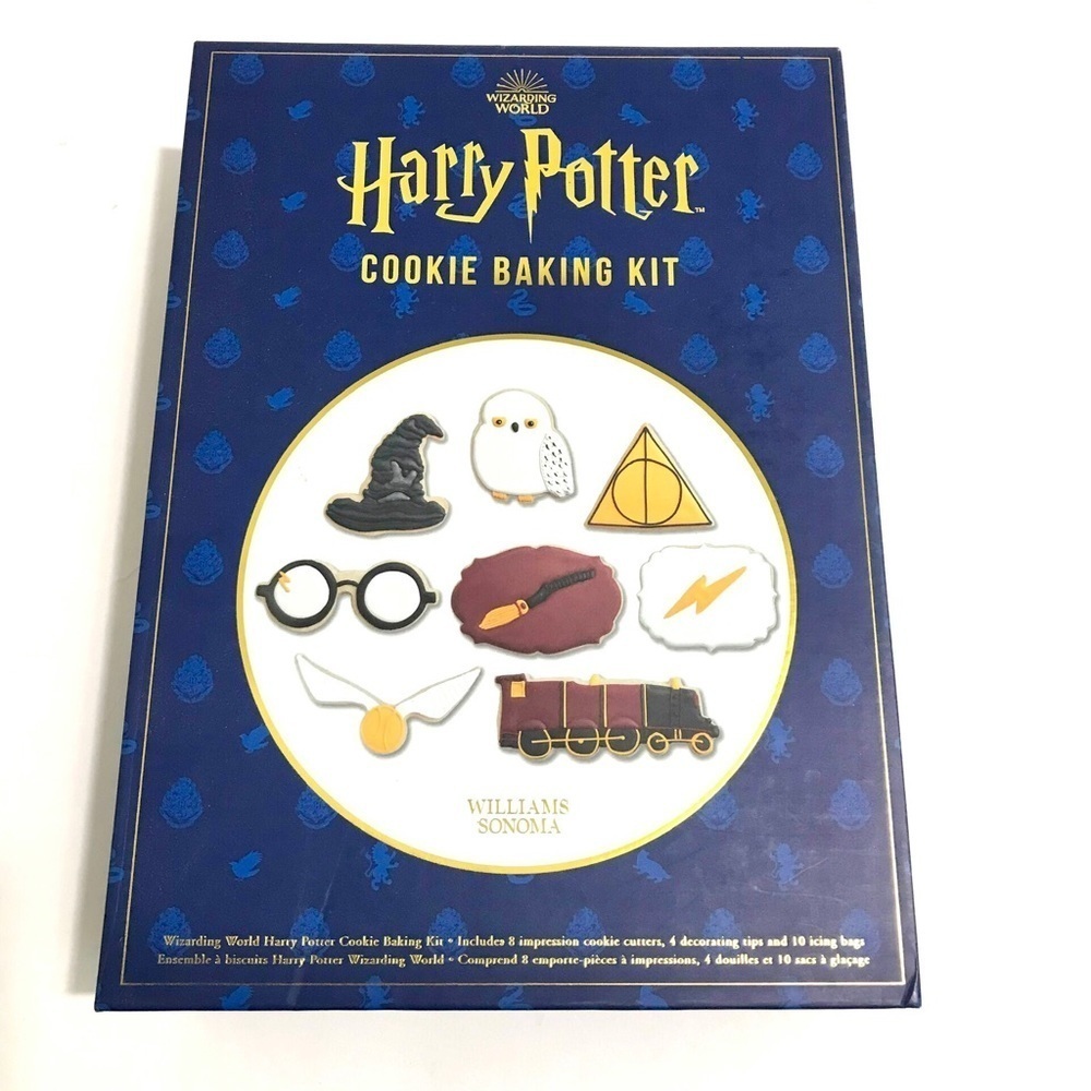 Williams Sonoma HARRY POTTER Cookie Cutter Kit Baking Pastry Set